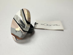 Sobral - Lágrima D'or "Namibia" Resin Ring ( 005113 ) - Size UK P / US 7.5