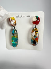 Sobral - Caillou Cristal "Caillou" Resin Earrings ( 005427 )