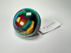 Sobral - Multi-Colour "Moscou K" Resin Ring ( 003605 ) - Size UK N / US 6.5