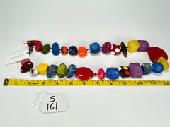 Sobral - Indiana "Mix Multicor" Resin Necklace ( 000033 )