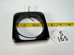 Sobral - Studio "Stacker " 3 Black Resin Solid Bangle Set ( 005161 )