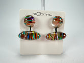 Sobral - Baru "Atelie" Resin Earrings ( 005338 )