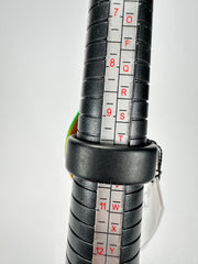 Sobral - Multi-Colour "K" Resin Ring ( 005146 ) - Size UK U / US 10