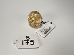 Sobral - Metalique "Afrodite" Resin Ring ( 002789 ) - Size UK R / US 8.5