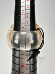 Sobral - Metalique "Afrodite" Resin Ring ( 002789 ) - Size UK R / US 8.5