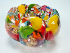 Sobral - Past Present "Copacabana" Elasticated Resin Bracelet ( 003275 )