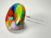 Sobral - Multi-Colour "Munique" K.Polido Resin Ring ( 005145 ) - Size UK S / US 9