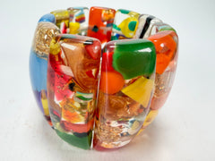 Sobral - Past Present "Sao Conrado" Elasticated Resin Bracelet ( 003283 )