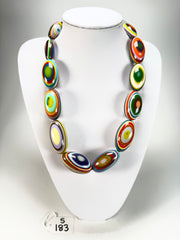 Sobral - Pop Art "Andy" Resin Necklace ( 005465 )