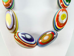 Sobral - Pop Art "Andy" Resin Necklace ( 005465 )