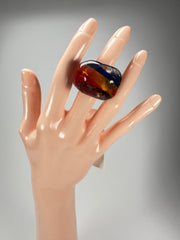 Sobral - Sobralita "Itaimbe" Resin Ring ( 005371 ) - Size UK M / US 6