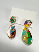 Sobral - Past Present "Recreio" Resin Earrings ( 005090 )