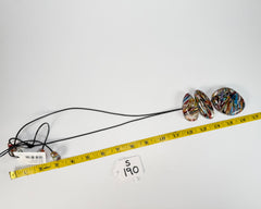 Sobral - Baru "Ancestral" Resin Necklace ( 005027 )