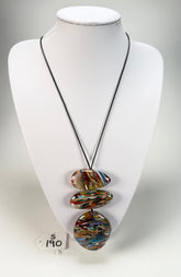 Sobral - Baru "Ancestral" Resin Necklace ( 005027 )