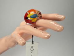 Sobral - Past Present "Corcovado" Resin Ring ( 003259 ) - Size UK S / US 9