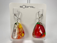 Sobral - Past Present "Gloria" Resin Earrings ( 003260 )
