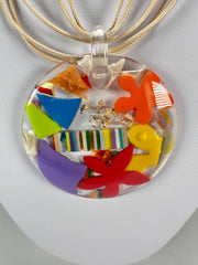 Sobral - Past Present "São Conrado" Resin Necklace ( 005089 )