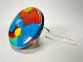 Sobral - Multi-Colour "Munique" K.Polido Resin Ring ( 005145 ) - Size UK U / US 10