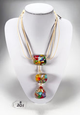 Sobral - Past Present "Cusco" Resin Necklace ( 001614 )