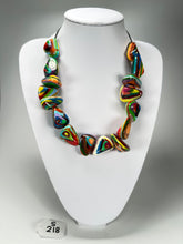 Sobral - Multi-Colour "Anton" Diamante Resin Necklace ( 003614 )