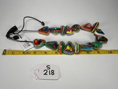 Sobral - Multi-Colour "Anton" Diamante Resin Necklace ( 003614 )