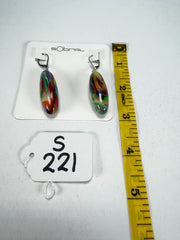 Sobral - Baru "Andy" Resin Earrings ( 005468 )