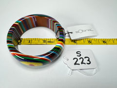 Sobral - Pop Art "PB24" Solid Resin Bangle ( 003813 )