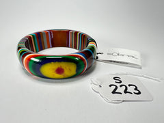 Sobral - Pop Art "PB24" Solid Resin Bangle ( 003813 )