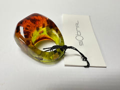 Sobral - Sobralita "Itaimbe" Resin Ring ( 005371 ) - Size UK Q / US 8