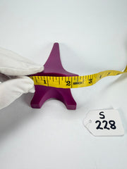 Sobral - Landmark "Eiffel Tower" Purple Medium 14cm Statue Ornament ( 000000 )
