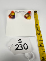 Sobral - Past Present "Reserva" Resin Earrings ( 005091 )