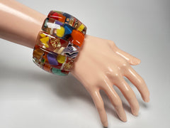 Sobral - Past Present "Sao Conrado" Elasticated Resin Bracelet ( 003283 )