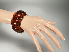 Sobral - Amber "RJ Efeitors" Resin Bracelet ( 001416 )