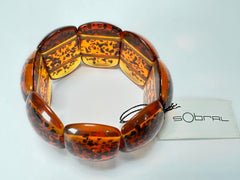 Sobral - Amber "RJ Efeitors" Resin Bracelet ( 001416 )