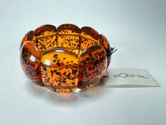 Sobral - Amber "RJ Efeitors" Resin Bracelet ( 001416 )