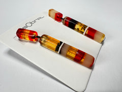 Sobral - Eco Amber "Clarissa" Resin Earrings ( 002452 )