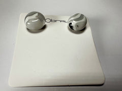 Sobral - Onda Gelo "Wave" Resin Earrings ( 005330 )