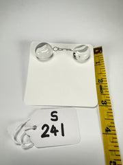 Sobral - Onda Gelo "Wave" Resin Earrings ( 005330 )