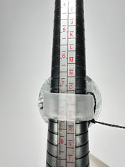 Sobral - Onda "Gelo" Resin Ring ( 005324 ) - Size UK Q / US 8