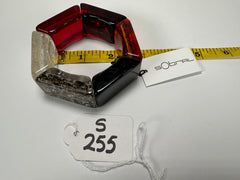 Sobral - "Hexagonal Efeitos" Mix Inverno Elasticated Resin Bracelet ( 000220 )