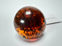 Sobral - Amber "Sintonia Efeitos" Resin Ring ( 003598 ) - Size UK P / US 7.5