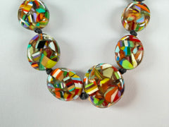 Sobral - Baru "Studio Creation" Resin Necklace ( 000000 )