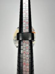 Sobral - Lágrima D'or "Namibia" Resin Ring ( 005113 ) - Size UK P / US 7.5