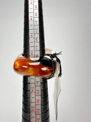 Sobral - Carmelo "Mares" Resin Ring ( 005417 ) - Size UK N / US 6.5