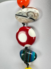 Sobral - Indiana "Mix Multicor" Resin Necklace ( 000033 )