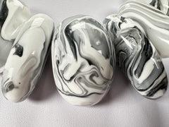 Sobral - Onda Gelo "Margo" Resin Necklace ( 005444 )