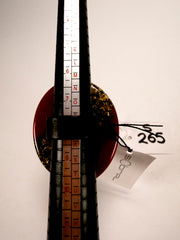 Sobral - Metalique "Munique" Orlando Red Resin Ring ( 005145 ) - Size UK Q / US 8