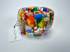 Sobral - Past Present "Sao Conrado" Elasticated Resin Bracelet ( 003283 )