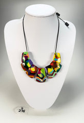 Sobral - Multi-Colour "Franz" Resin Necklace ( 003615 )