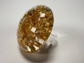 Sobral - Metalique "Moscou Metalique" Resin Ring ( 003605 ) - Size UK V / US 10.5